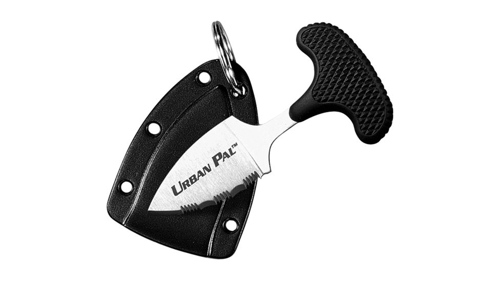 Cold Steel Urban Pal, Kraton Handle, Serrated, Secure-Ex Sheath, CS-43LS