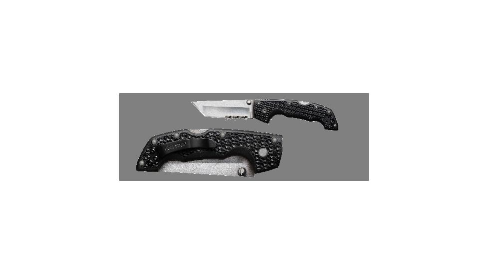 Cold Steel Voyager Medium Tanto Point Folding Knife, 3in, 50/50 Edge 29TMTH