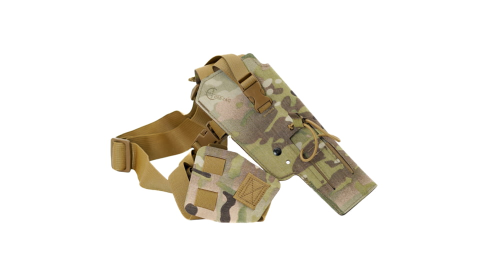 Cole-Tac Varmint Wrangler WML Chest Holster Right Hand, MultiCam, VW113