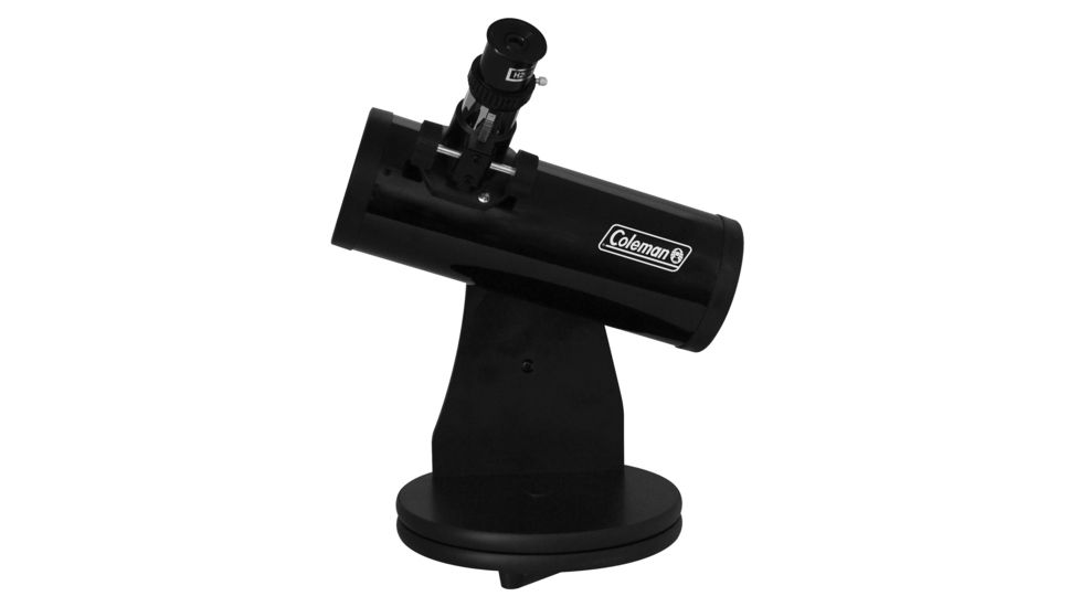 Coleman AstroWatch Dobsonian D76mm x 300mm Reflector Telescope, Black CDB76