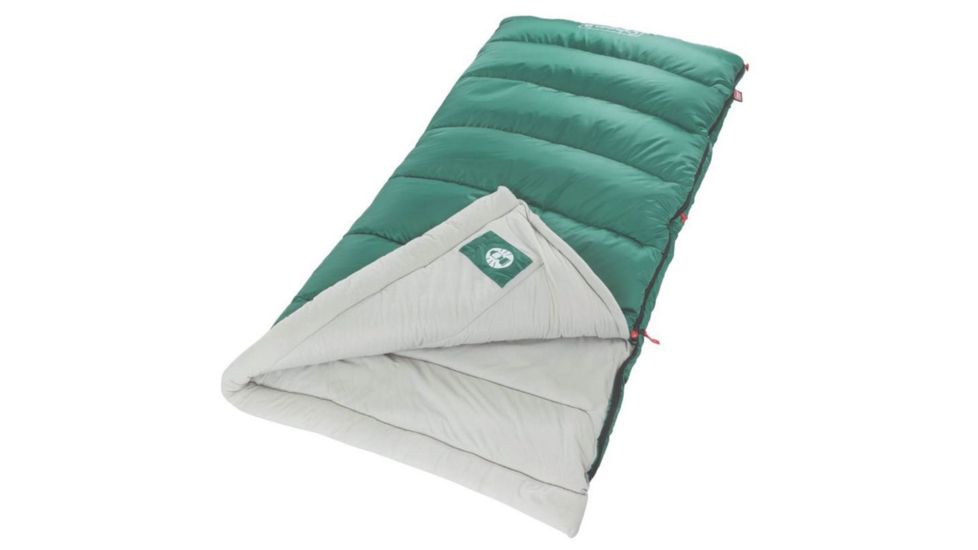 Coleman Autumn Glen 40 Sleeping Bag, Green, 75 x 33 in 2000029007