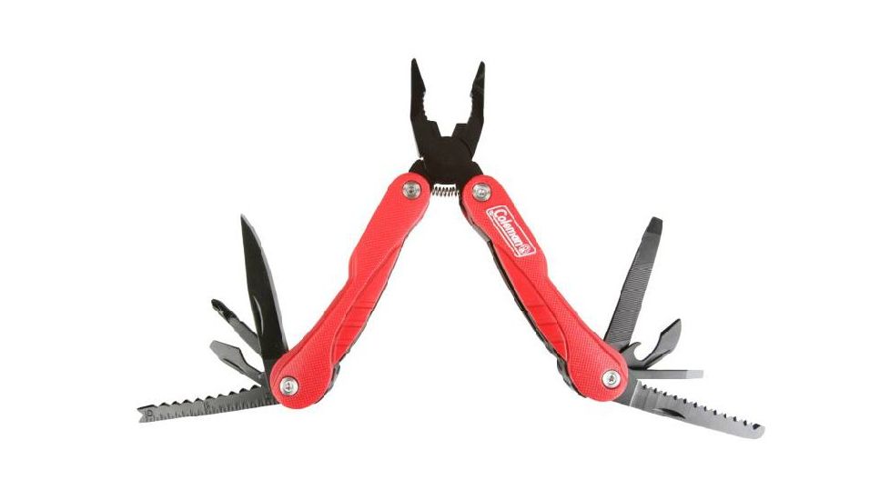 Coleman Rugged Multi-Tool, Includes Knife, Red Handle 2000025214