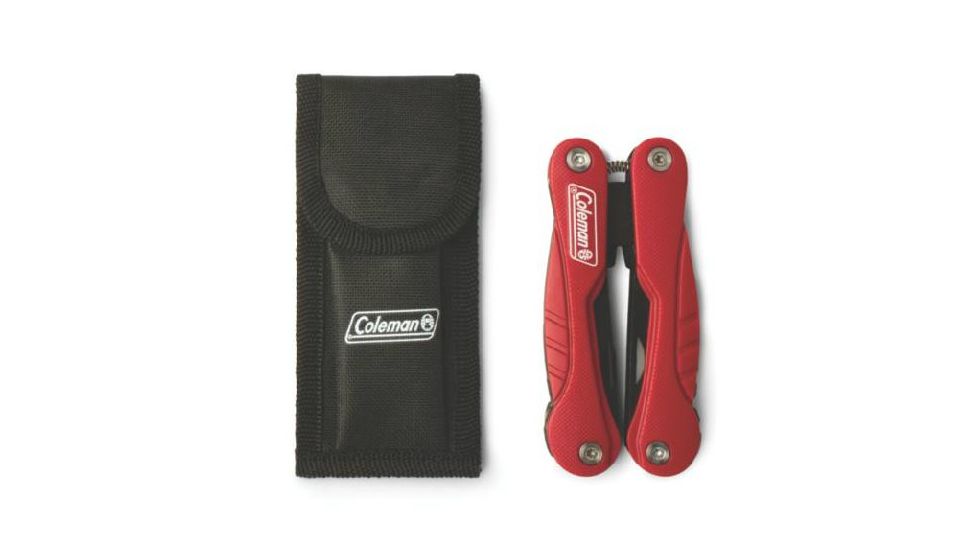 Coleman Rugged Multi-Tool, Includes Knife, Red Handle 2000025214