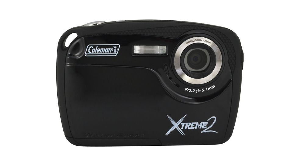 Coleman Xtreme2 16.0 MP / HD Underwater Digital &amp; Video Camera, Waterproof to 10 ft, Black C12WP-BK