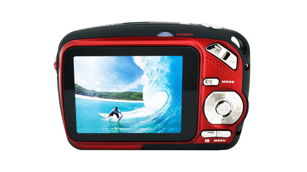 Coleman Xtreme2 16.0 MP / HD Underwater Digital &amp; Video Camera, Waterproof to 10 ft, Red C12WP-R