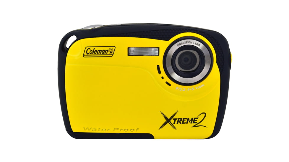 Coleman Xtreme2 16.0 MP / HD Underwater Digital &amp; Video Camera, Waterproof to 10 ft, Yellow C12WP-Y
