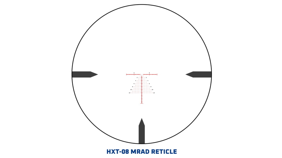 Colt Optics 1-8x28mm 34mm Rifle Scope, First Focal Plane, Colt HXT-28 MRAD Reticle, Black, V108-101