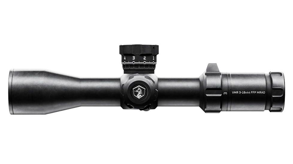 Colt Optics 3-18x44mm 34mm Rifle Scope, First Focal Plane, Colt HXT-58 MRAD Reticle, Black, V209-101
