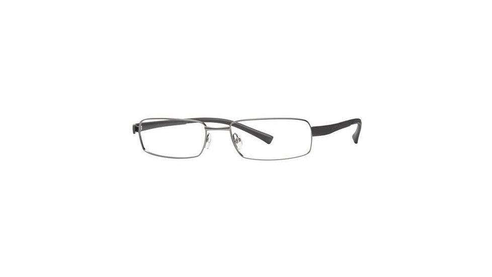 Columbia Big Bend Eyeglass Frames - Frame Semi Matte Gun/Grey-Black, Size 58/18mm CBBIGBEND02