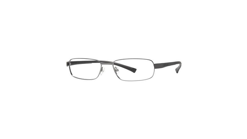 Columbia Big Cypress Bifocal Prescription Eyeglasses - Frame Shiny Black/Grey-Black, Size 57/18mm CBBIGCYPRESS02