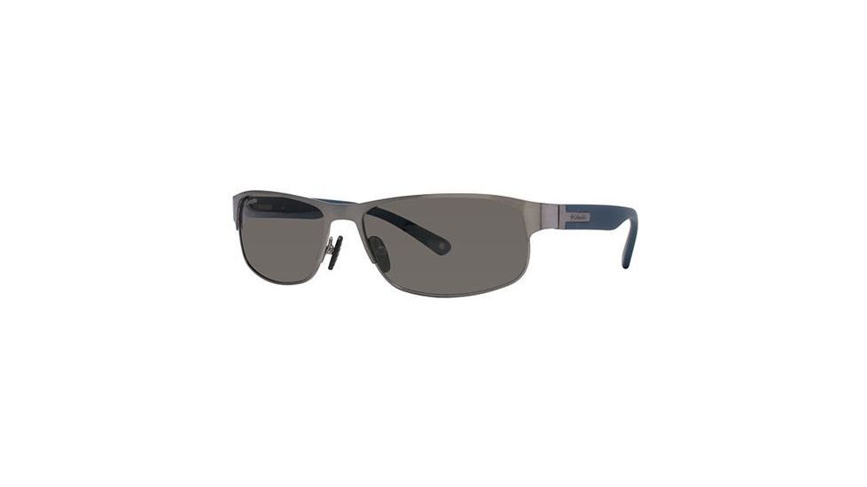 Columbia Challenger Bifocal Prescription Sunglasses CBCHALLENGERPZ01 - Frame Color: Gunmetal / Oxide Blue Temple