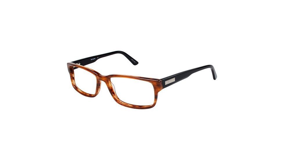 Columbia DESCHUTES Single Vision Prescription Eyeglasses - Frame BROWN/TORT, Size 58/17mm CBDESCHUTES01