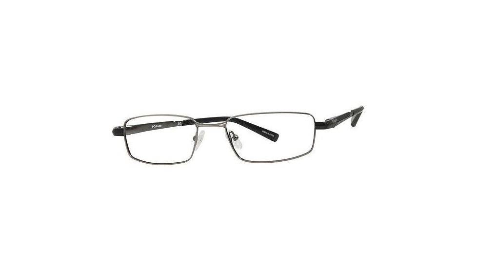Columbia Gifford Single Vision Prescription Eyeglasses - Frame Matte Gunmetal/Black, Size 54/16mm CBGIFFORD01
