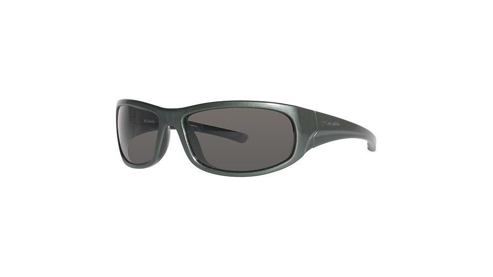 Columbia Granite Tors Sunglasses - Frame New Metallic Tank/Metallic Black, Lens Color Brown, Size 63/16mm CBGRANITORSPZ639