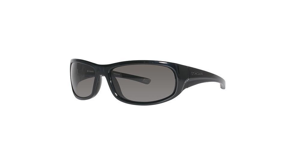 Columbia Granite Tors Sunglasses - Frame Shiny Black/Metallic Gunmetal, Lens Color Grey, Size 63/16mm CBGRANITORSPZ603