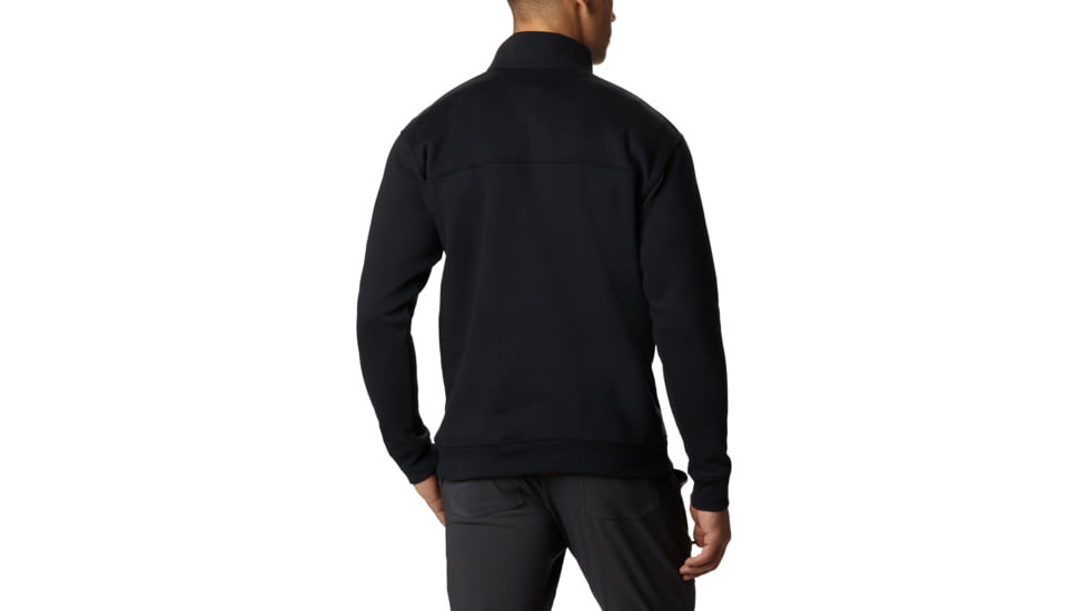 Columbia Hart Mountain II Half Zip Sweatshirt - Mens, Black, S, 1411621-010-S