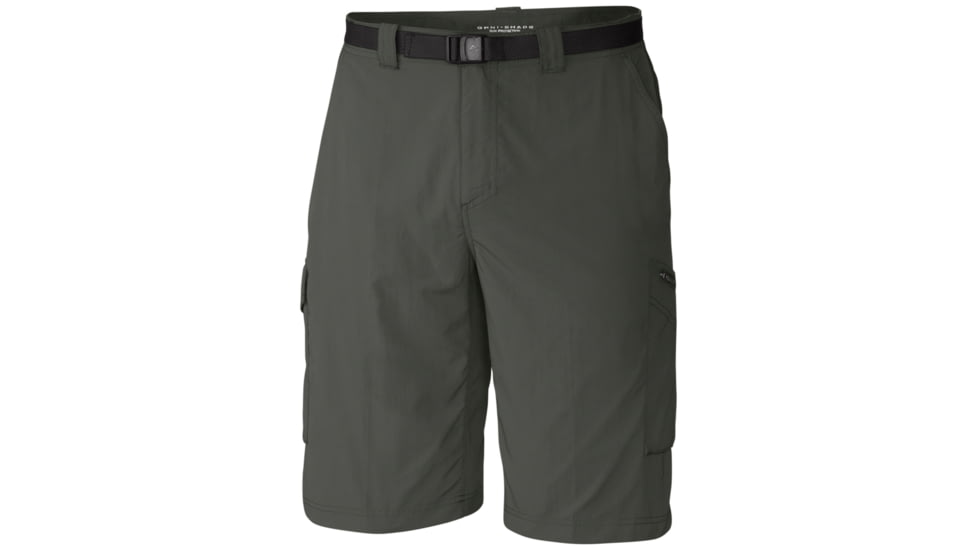 Silver Ridge Cargo Short - Mens-Gravel-10 in-38 Waist