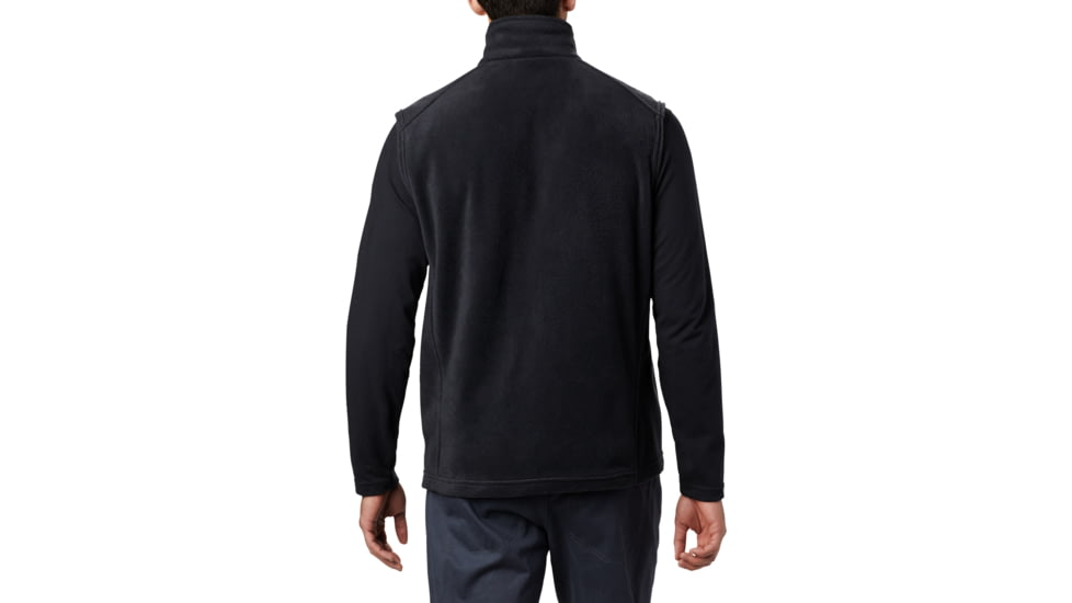 Columbia Steens Mountain Fleece Vest - Mens, Black, S, 1639261-010-S