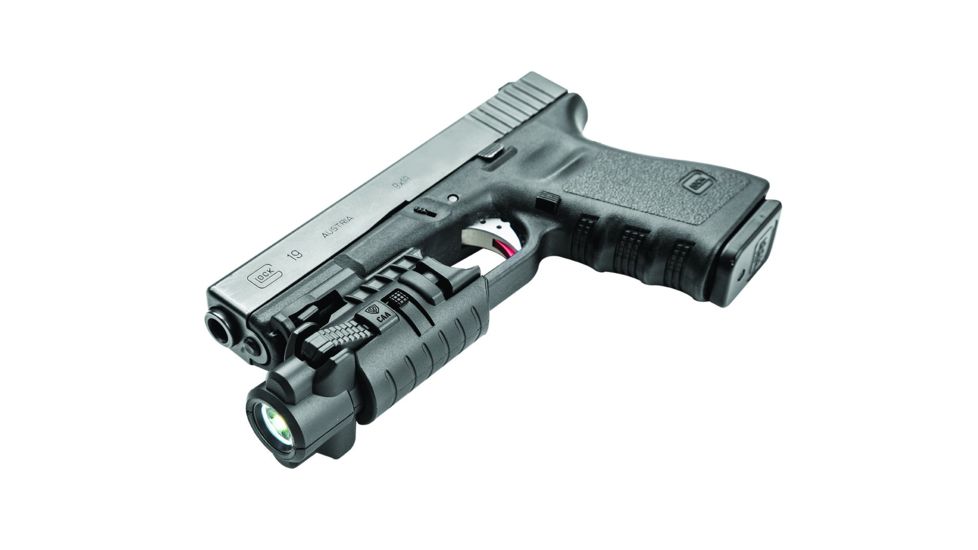 Command Arms Accessories Micro Roni Modular Flashlight Adapter with Flashlight, Black MLA-FL