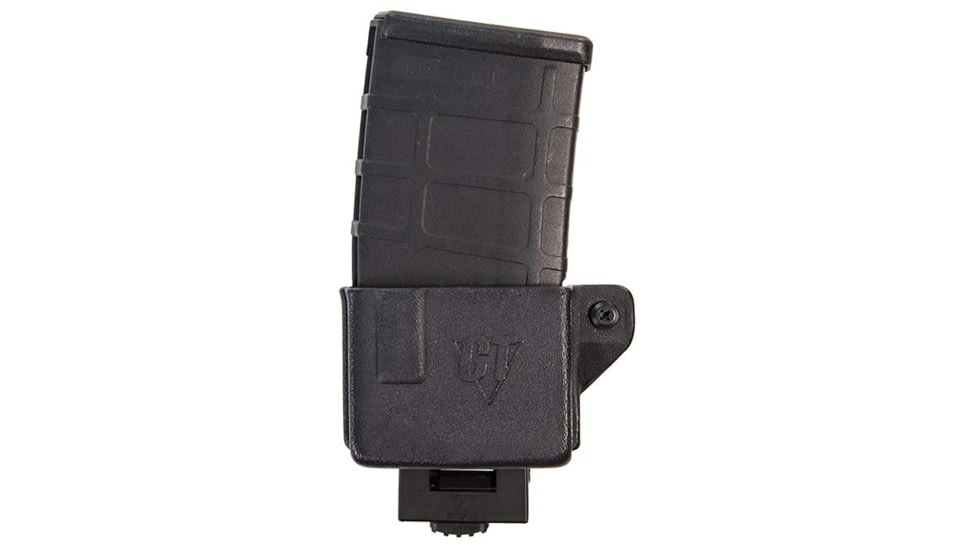 Comp-Tac AR 308 Mag Pouch with Push Button Lock Mount, Left Hand, Black, C56000000LBKN