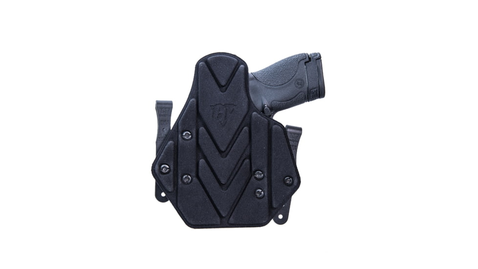 Comp-Tac C916SW295RBSN Sport-TAC Appendix Carry Black Kydex/Leather IWB S&amp;W M&amp;P