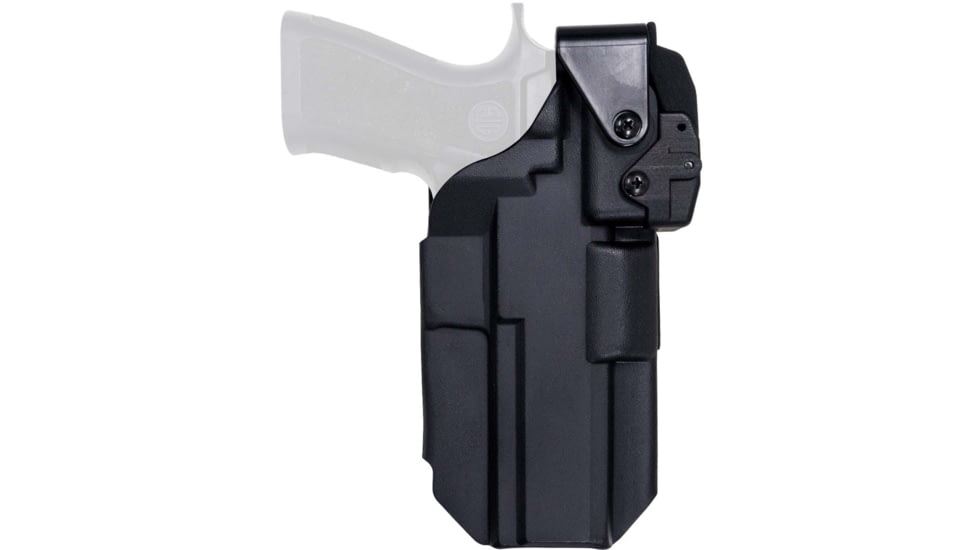 Comp-Tac CT3 &amp; Optic Cover Level III Rh Holster W/ TLR-1/HL for Glock 17/19 Gen 5, C952GL388RBKN