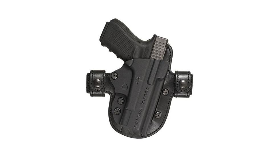 Comp-Tac Gladiator Outside The Waistband Concealed Carry Hybrid Holster, Browning Hi-Power 9mm, Right Hand, Black 739189106554