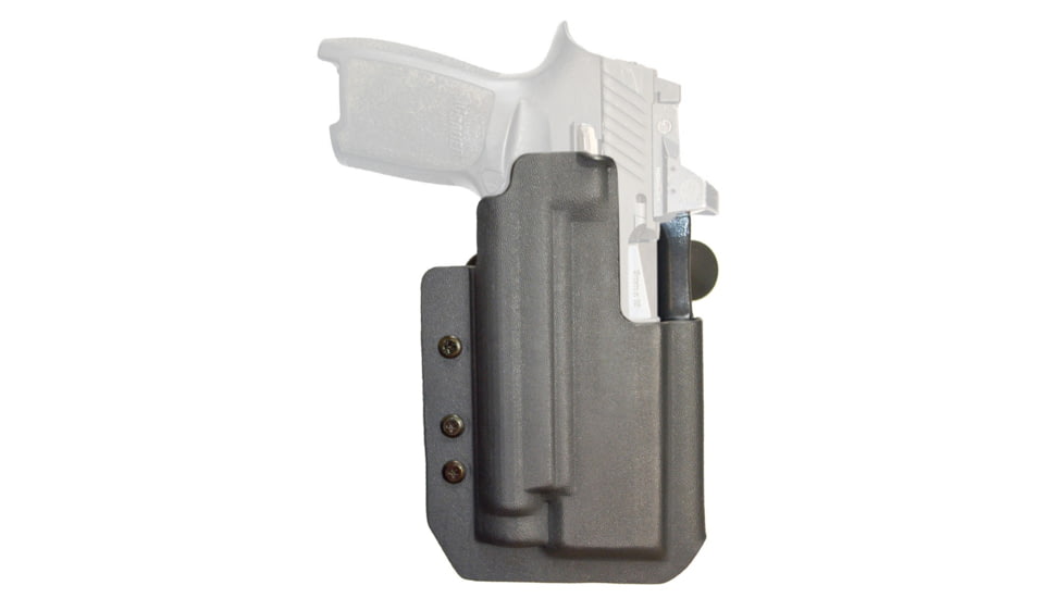 Comp-Tac International for Guns w/Light OWB Holster, Right Hand, Glock - 34 Gen5 w/Surefire X300 / Ultra, Black, C457GL332RBKN