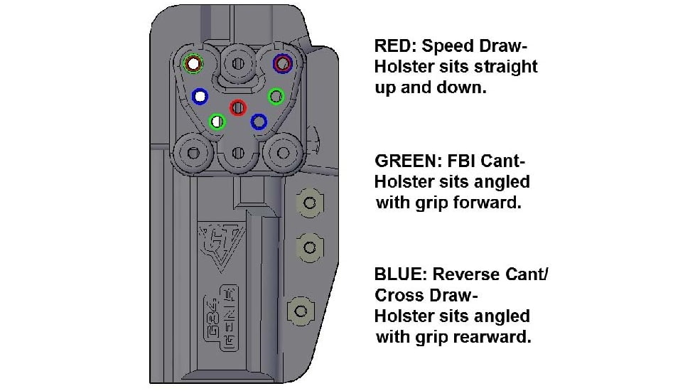 Comp-Tac International OWB Holster, Beretta M9A1, Right, Black, C241BT011RBKN