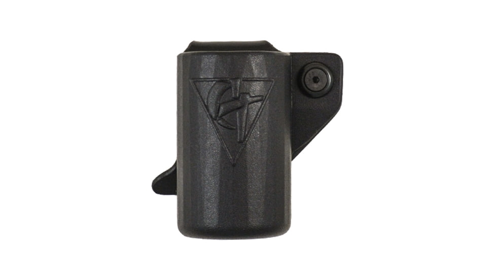 Comp-Tac Pepper Spray Holder 1.50 in Belt Clip , Right Hand, Black, C49450000RBKN