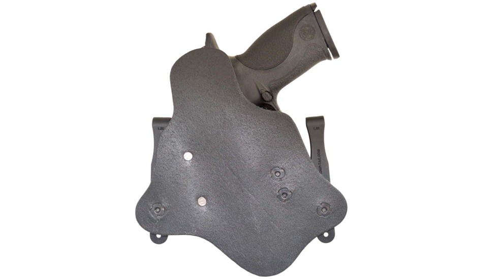 Comp-Tac QH IWB Hybrid Holster- Modular Fit, Q2 - Size 2 - HK VP40, P30/SK, USP, Glock 45, XD/M, Sig 226, 320, Black, C574QH002N00N