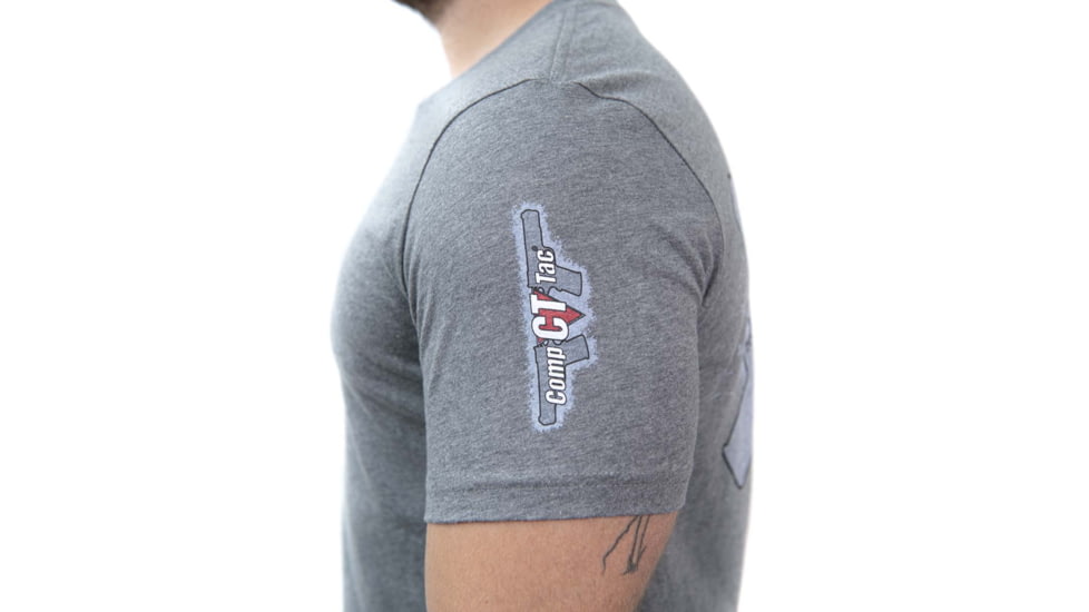 Comp-Tac Splatter 2.0 T-Shirt - Mens, Gray, Medium, C91700MD0NGYN