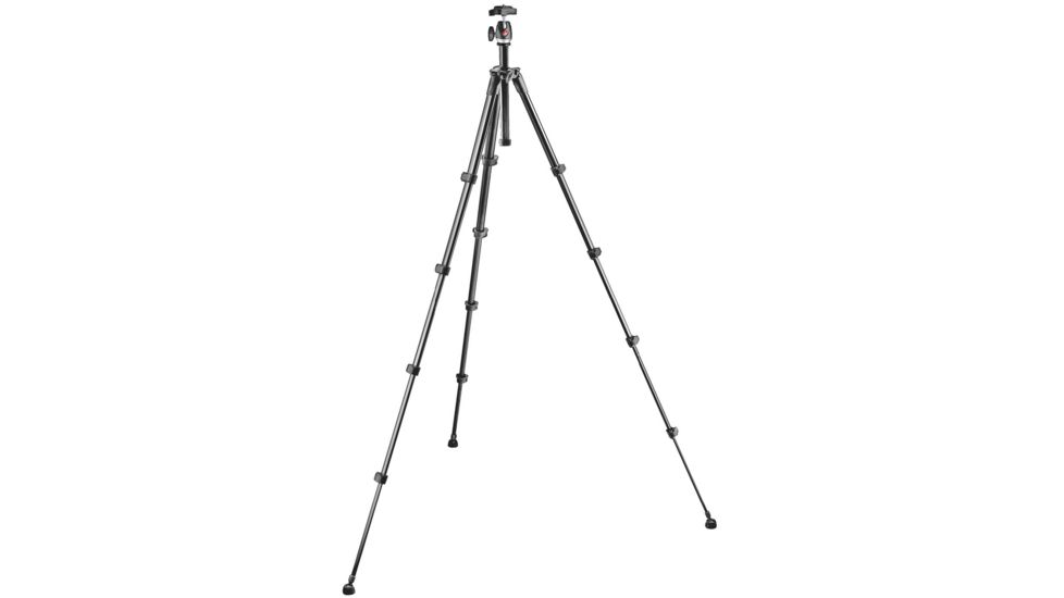 Manfrotto Compact 5 Section Black Kit w/Ball Head w/QR MKC3-P01