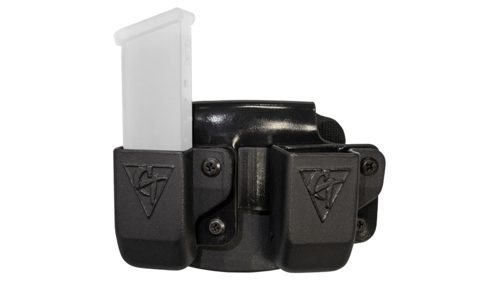CompTac Twin Paddle Mag OWB Kydex , Black , Left, CZ P - 01, SP - 01, C62421000LBKN