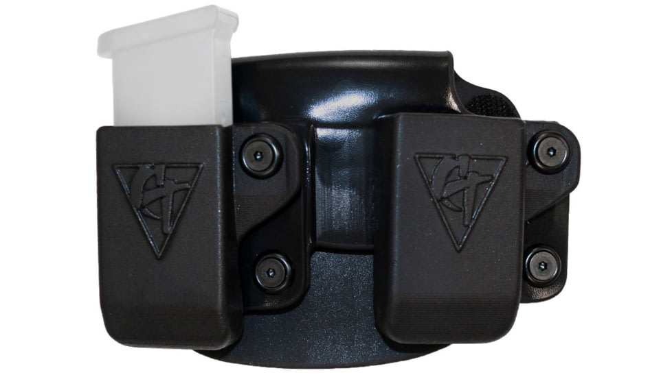 CompTac Twin Paddle Mag OWB Kydex , Black , Left, Glock 43, C62443000LBKN