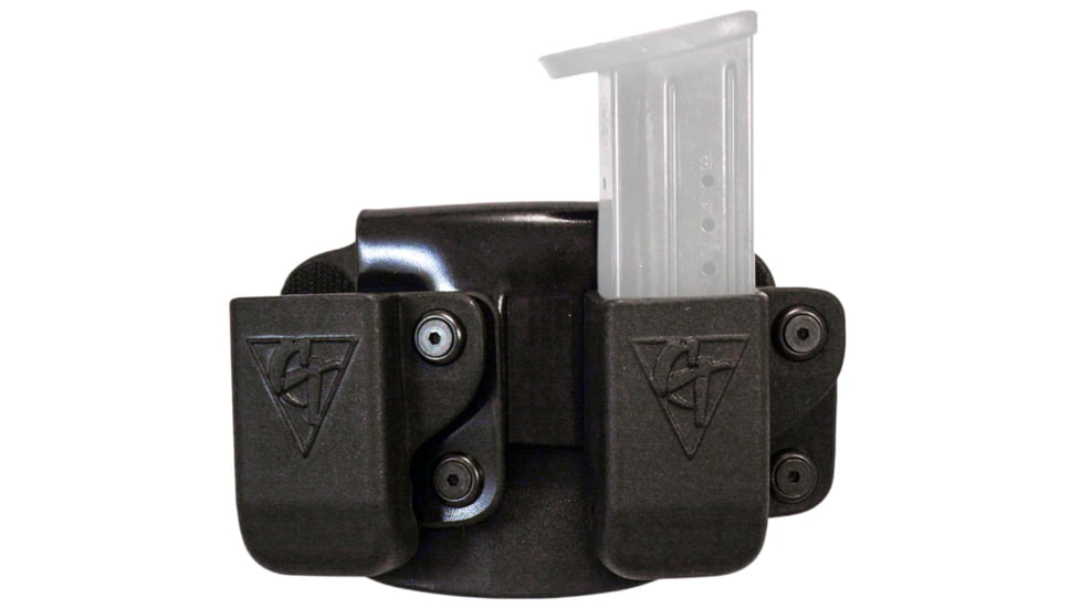 CompTac Twin Paddle Mag OWB Kydex , Black , Left, Sig 229 .40, 320 9/40, M&amp;P 9/40, C62412000LBKN