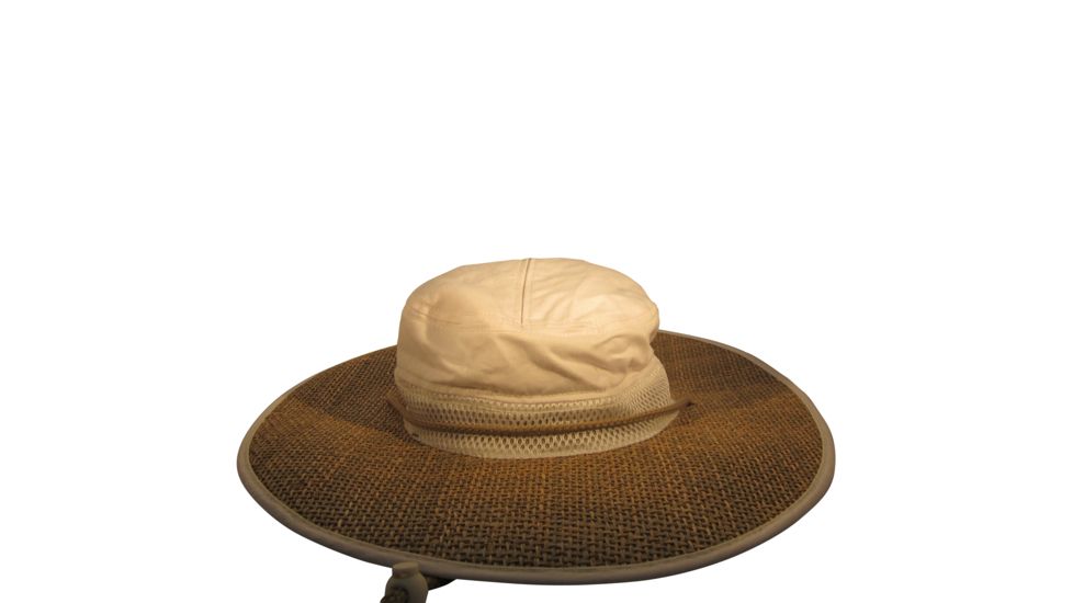 Concealer Bug Hats Garden Hat - White, White CON-GH-W
