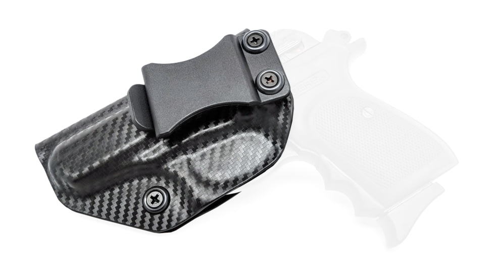 Rounded IWB KYDEX Holster, Bersa Thunder .380/22 LR, Left Hand, Carbon Fiber, BSA-THNDR38022-CF-LH-VAR