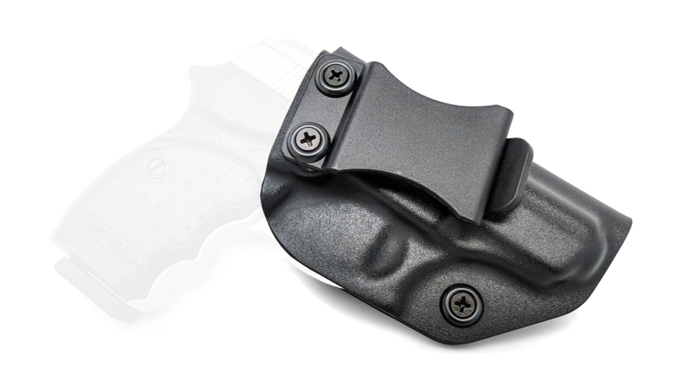 Rounded IWB KYDEX Holster, Bersa Thunder .380 CC, Right Hand, Black, BSA-THNDR380CC-BK-RH-VAR