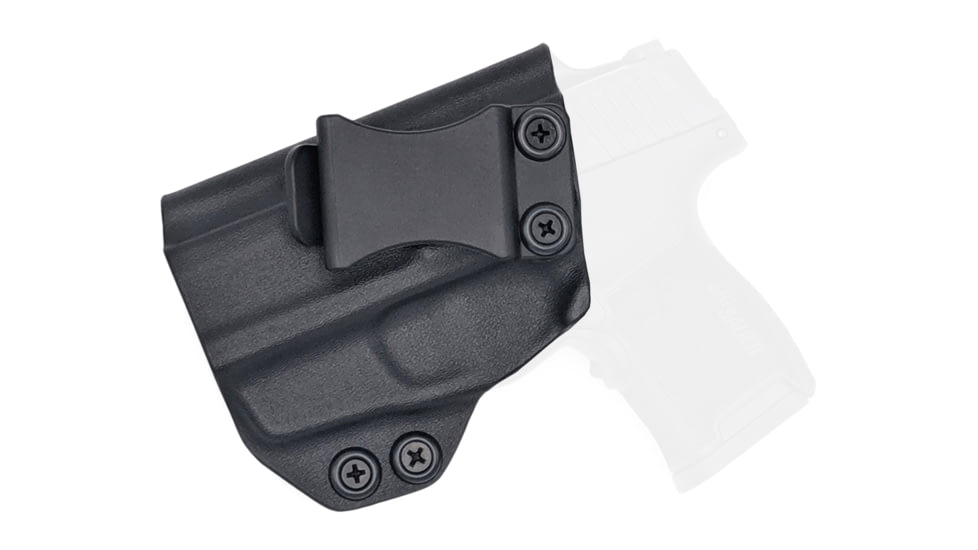 Rounded IWB KYDEX Holster, Sig Sauer P365 w/Lima Laser, Left Hand, Black, SSR-P365LIMA-BK-LH-VAR