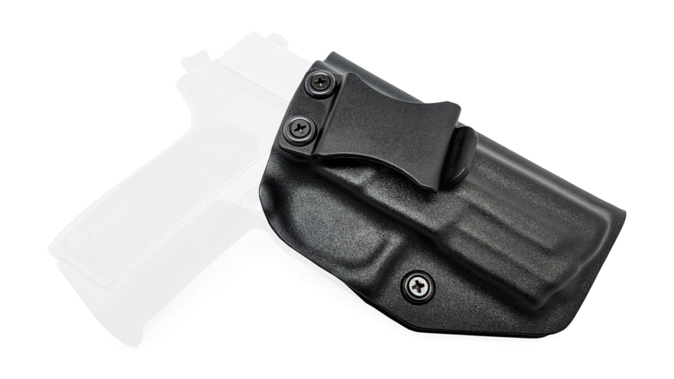 Rounded IWB KYDEX Holster, Sig Sauer SP2022, Right Hand, Black, SSR-SP2022-BK-RH-VAR