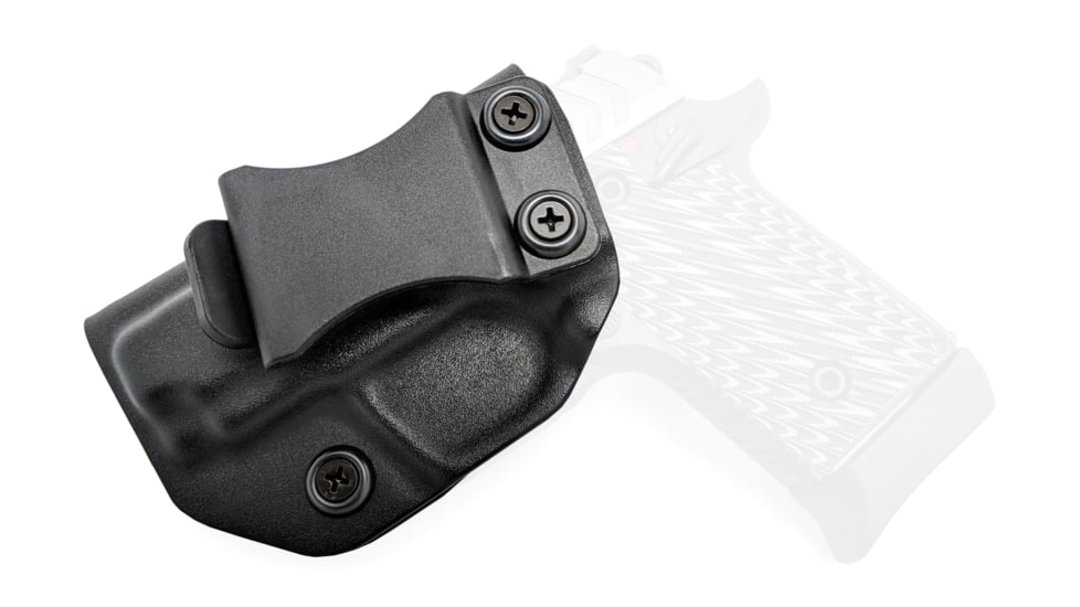 Rounded IWB KYDEX Holster, Springfield 911 .380, Left Hand, Black, SFA-911380-BK-LH-VAR