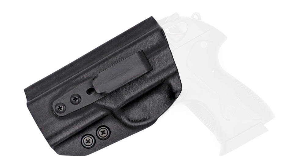 Rounded Tuckable IWB KYDEX Holster, Beretta PX4 Storm Compact 9/40, Left Hand, Black, BTA-PX4CMPCT-BK-LH-TUCK