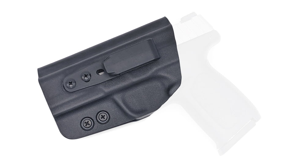 Rounded Tuckable IWB KYDEX Holster, Smith &amp; Wesson SD9VE/SD40VE, Left Hand, Black, SWN-SD940VE-BK-LH-TUCK