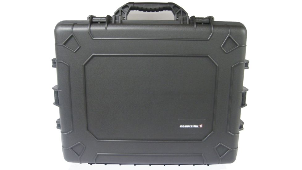 Condition 1 024 Deep Storage Case with Foam, Black H024BKF8541AC2