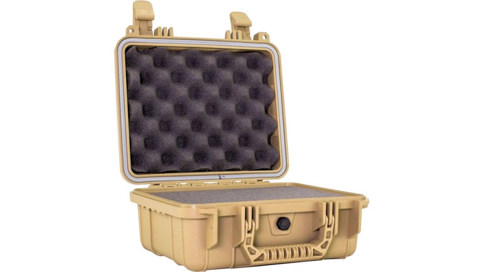 Condition 1 075 Medium Watertight Storage Case w/ Foam, Tan H075TNF8542AC1