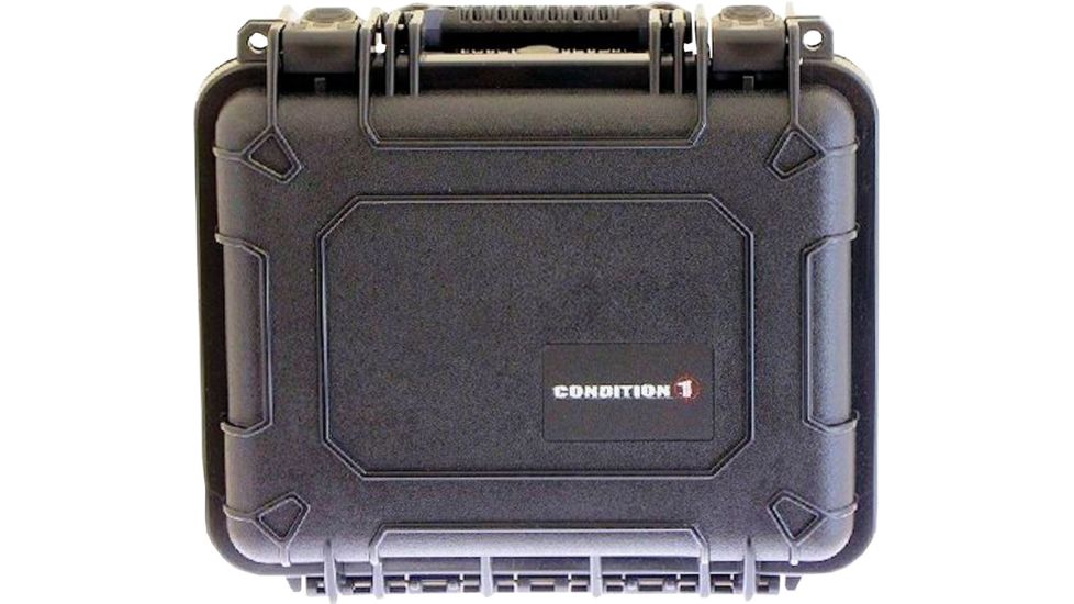 Condition 1 184 Small Storage Case,Black w/Pick N Pluck Foam H184BKF8628AC1