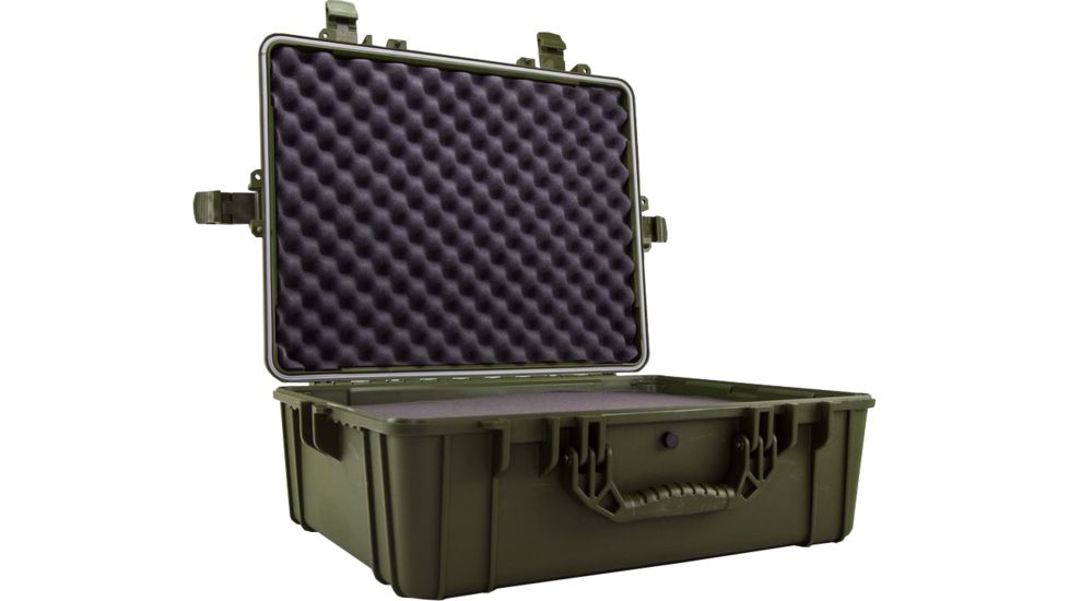 Condition 1 839 Large Storage Case,Green w/Pick N Pluck Foam H839GNF8540AC1