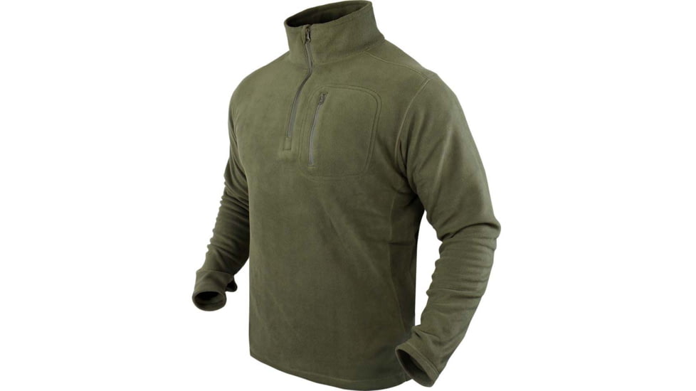 Condor Outdoor - 1/4 Zip Pullover - Olive Drab, M 607-001-M