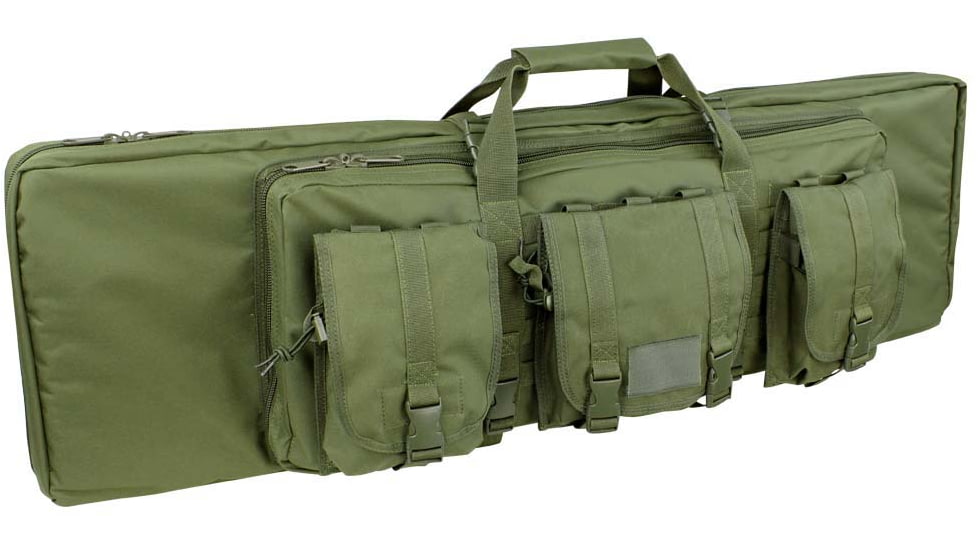 Condor Outdoor 46in Double Rifle Case, Olive Drab, 159-001